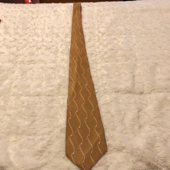 Donna Karan silk blend hand made designer tie business formal date meeting - Picture 5 of 11